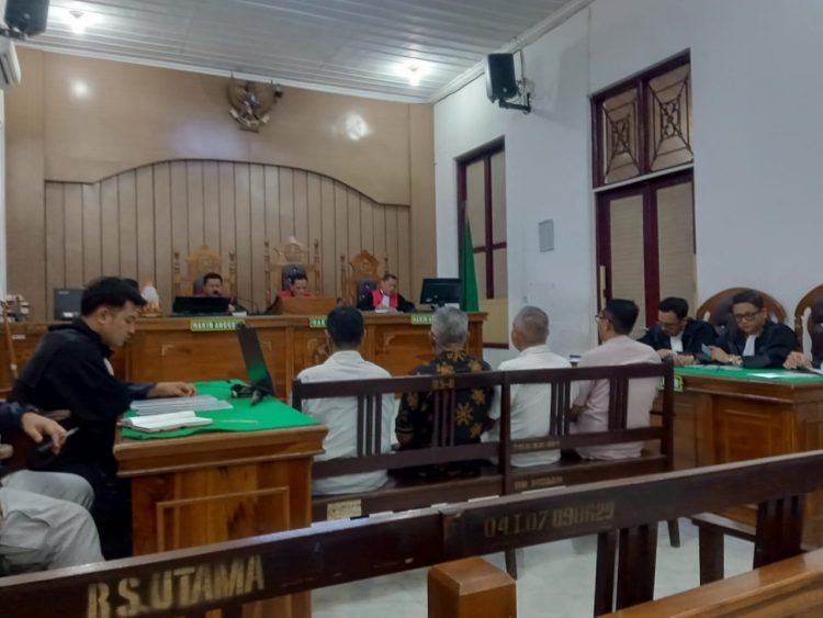 Empat Terdakwa Korupsi Gedung Balei Merah Putih Siantar Diadili