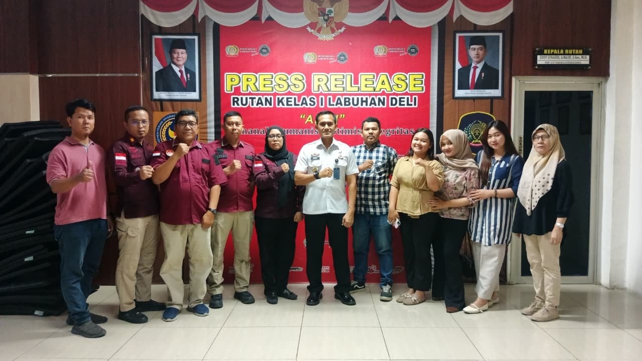 Rutan Labuhan Deli Gelar Donor Darah Bersama RSUP H Adam Malik