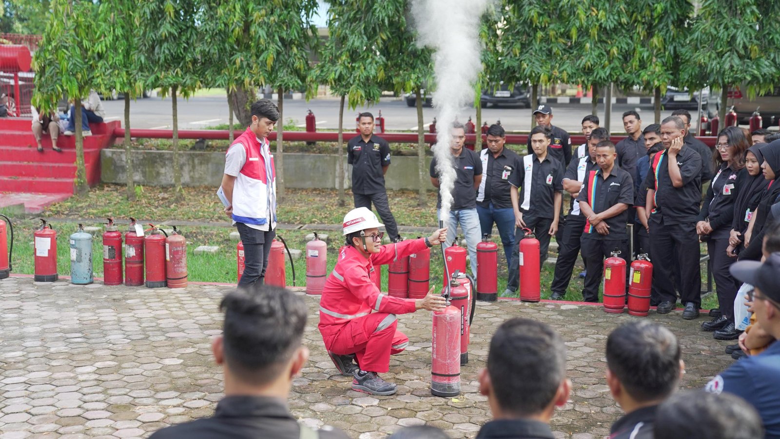 Jaga Aspek HSSE, Pertamina Patra Niaga Regional Sumbagut Selenggarakan Training Safetyman bagi Pengawas SPBU
