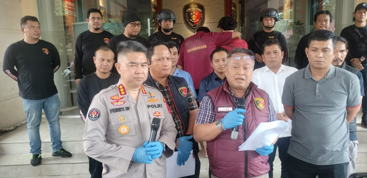 Polda Sumut Bongkar Sindikat Penggelapan dan Penadah Motor Kejahatan di Jermal 15