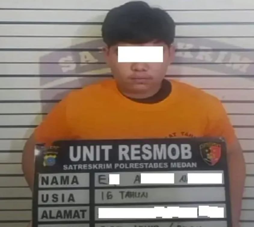 Ini Tampang Pelaku Begal Pedagang Pajak Gambir