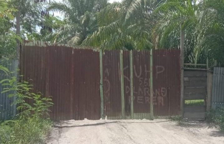 Gudang Penampungan Minyak di Hinai, Tutup