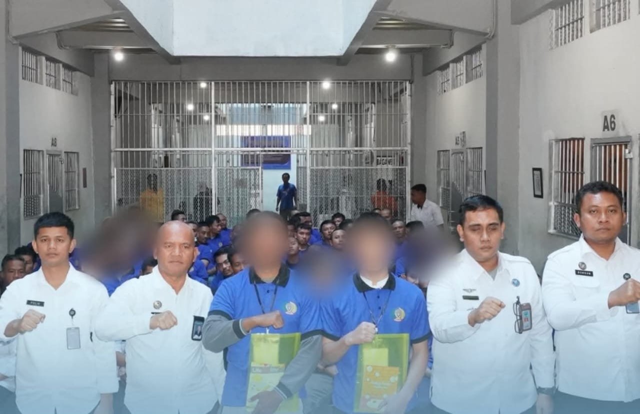 Rutan Kabanjahe Kolaborasi dengan BNNK Karo Gelar Pembukaan Rehabilitasi Sosial Warga Binaan