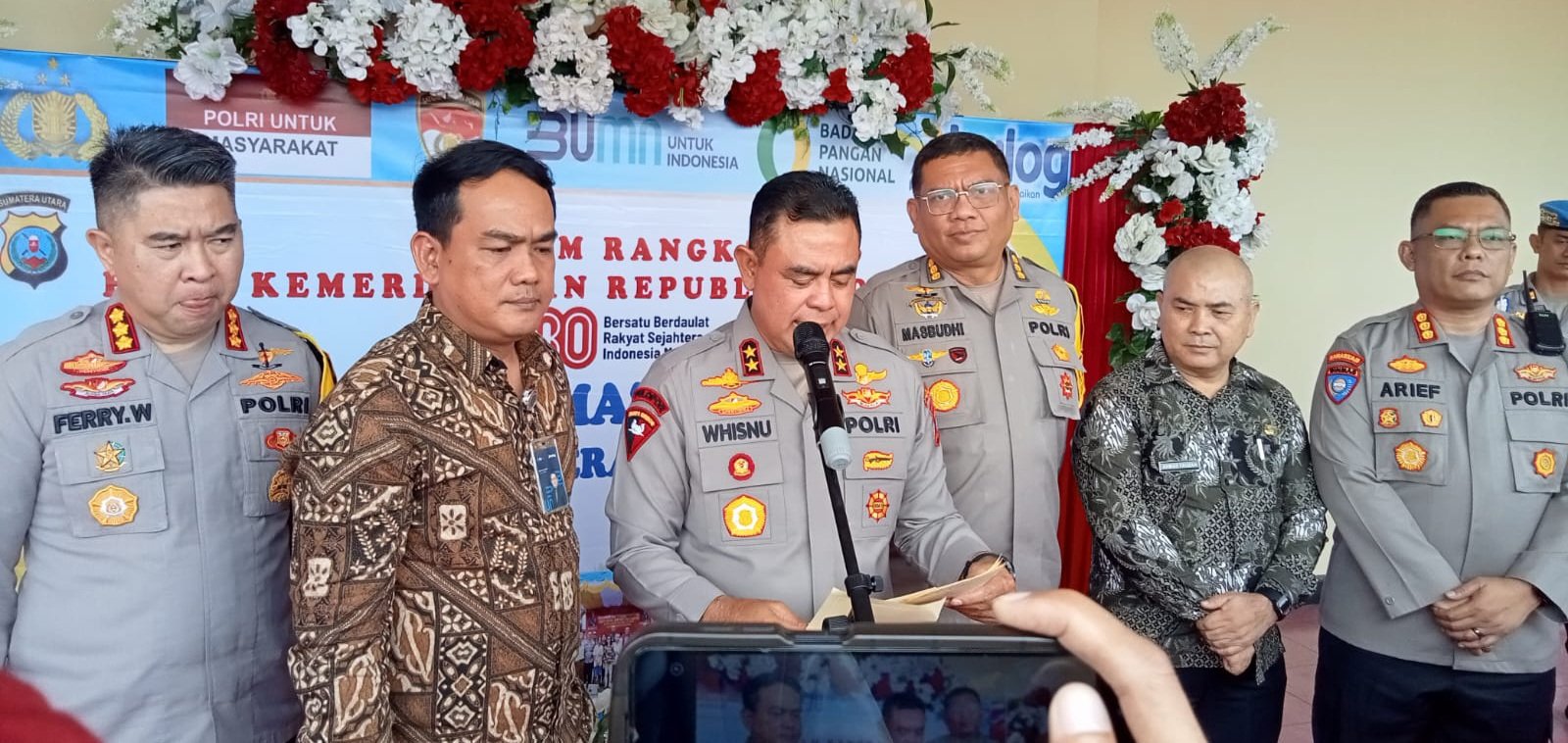 Gandeng Bulog, Kapolda Sumut Launching GPM, Salurkan 200 Ton Beras SPHP