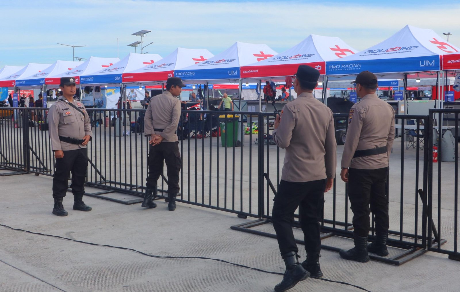 Polda Sumut All Out Amankan Event Internasional Aquabike dan F1 Powerboat di Balige