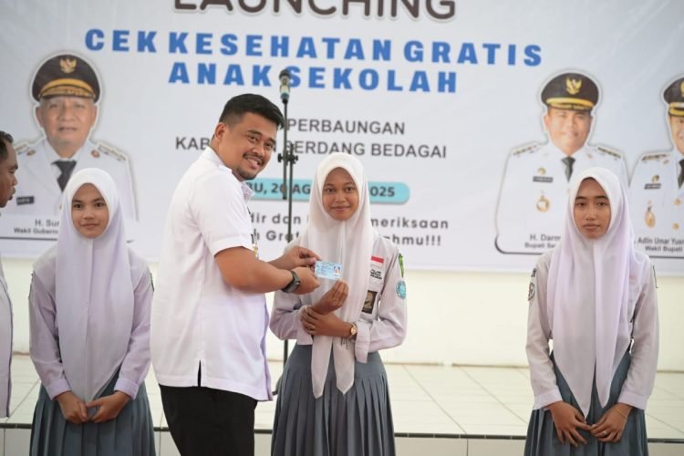 Siswa Sekolah di Sumut Kini Bisa Cek Kesehatan Gratis