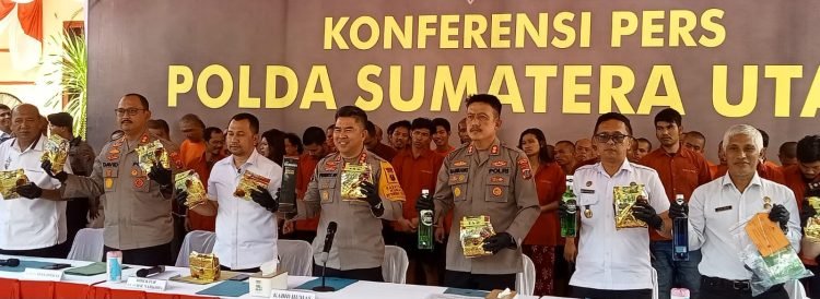 534 Pelaku Narkoba di Binjai dan Langkat Ditangkap, Gunakan 5 Modus Peredaran