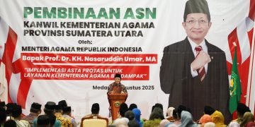 Pembinaan ASN, Menag Ingatkan Untuk Bersinergi Wujudkan Asta Protas Kemenag