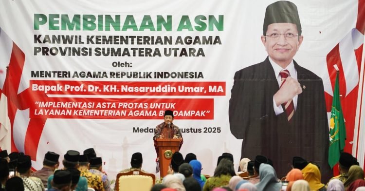 Pembinaan ASN, Menag Ingatkan Untuk Bersinergi Wujudkan Asta Protas Kemenag
