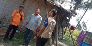 Angin Kencang Landa Empat Desa di Deli Serdang