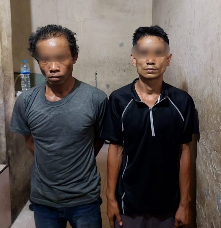 Dua Maling Genset Diamankan