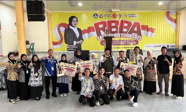 RBBA Labuhanbatu Utara Sukses Gelar Sains Competition 2025 Piala Ketua DPRD Sumut
