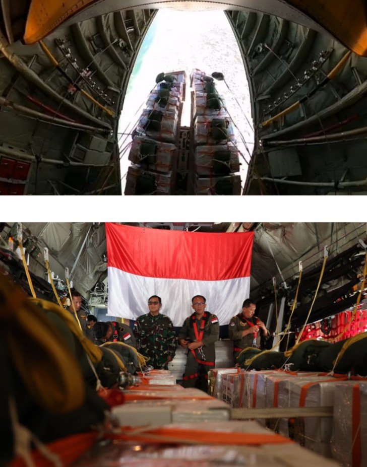 80 Ton Bantuan Indonesia Tiba di Gaza Bertepatan HUT RI