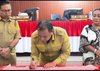 Pemkab dan DPRD Karo Tandatangani Nota Kesepakatan Perubahan KUA & PPAS APBD Tahun 2025