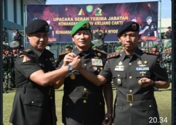 Letkol Kav Prima Wahyudi PSC (j) Jabat Komandan Yonkav 4/KC Kota Bandung