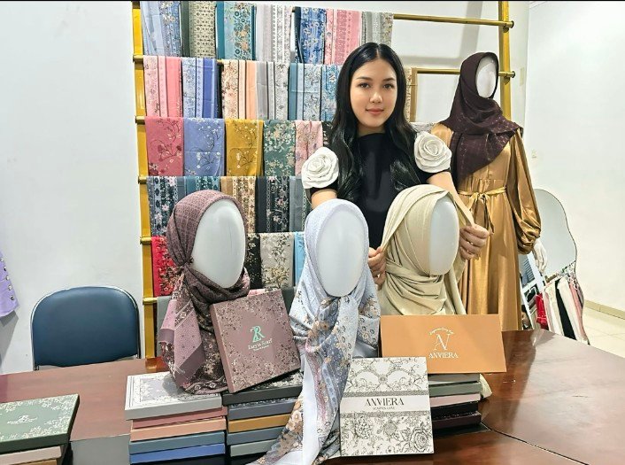 Anviera Scarves Official, Oleh-oleh Premium dari Bandung Unik dan tak Basi