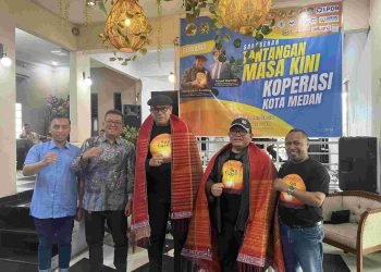 Didorong Penulis Buku 100 KBI, Gerakan Koperasi Medan Siap Bentuk Asosiasi