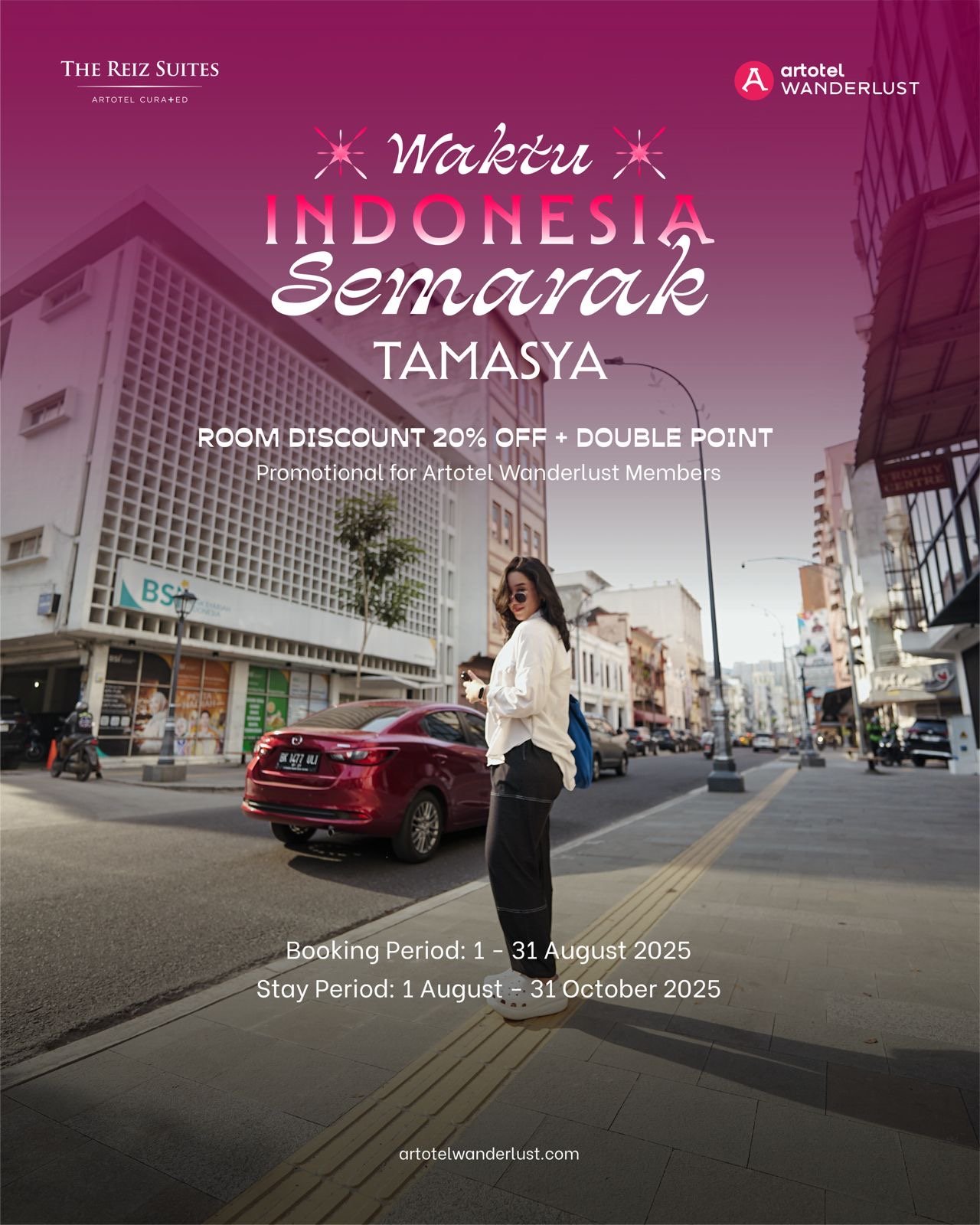 Artotel Wanderlust Rayakan HUT RI dengan Kampanye “Waktu Indonesia Semarak”