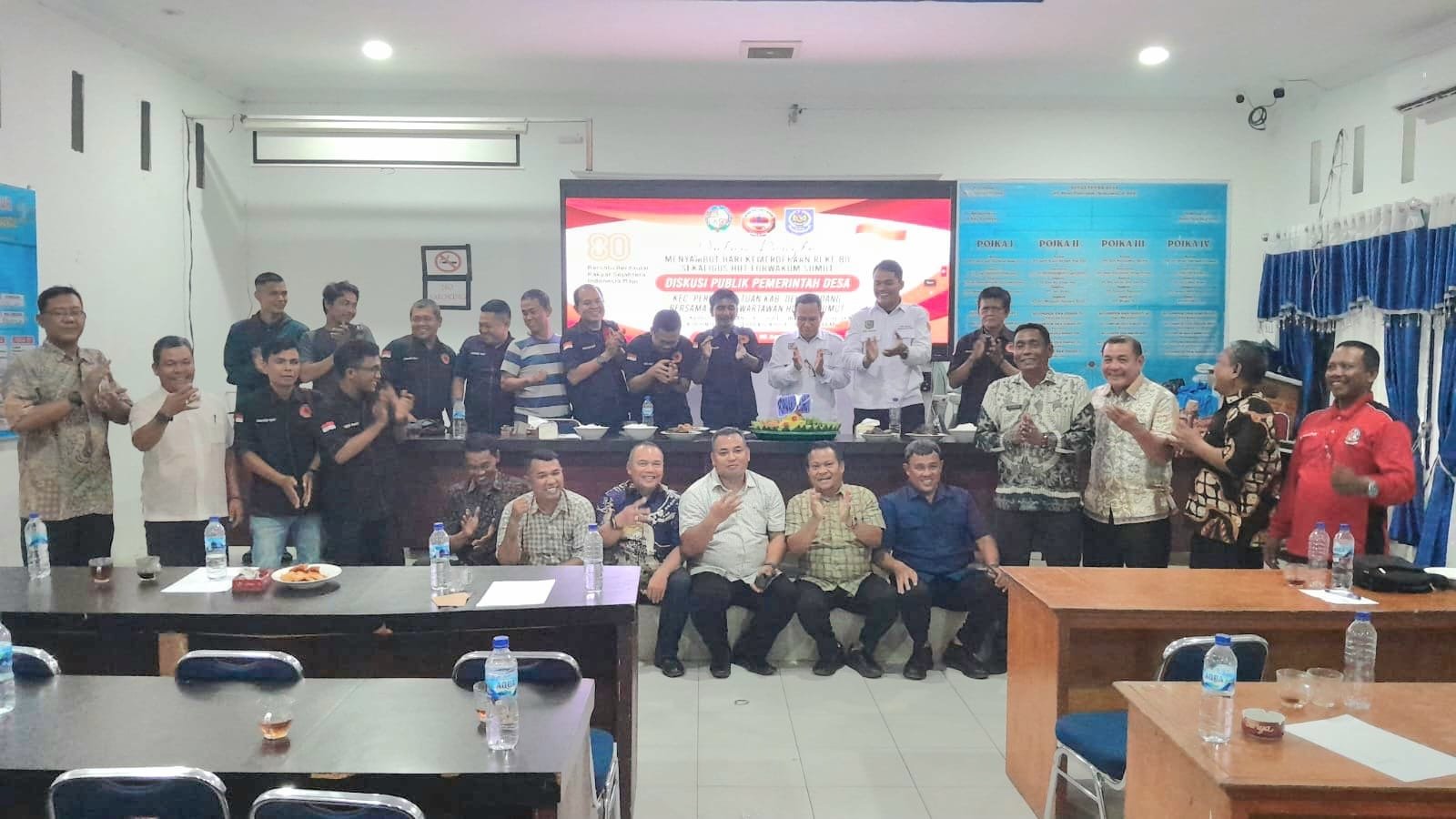 APDESI Percut Sei Tuan dan Forwakum Sumut Diskusi Bersama Wujudkan Desa Berintegritas dan Media Beretika