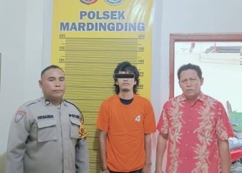 Polsek Mardingding Ringkus Residivus Penganiayaan dan Pencurian