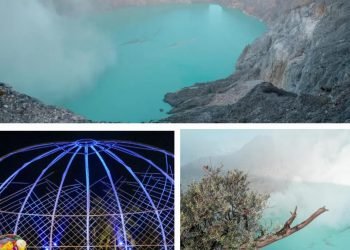 Wisata Alam Geopark Ijen, Menikmati Fenomena Alam Blue Fire yang Spektakuler