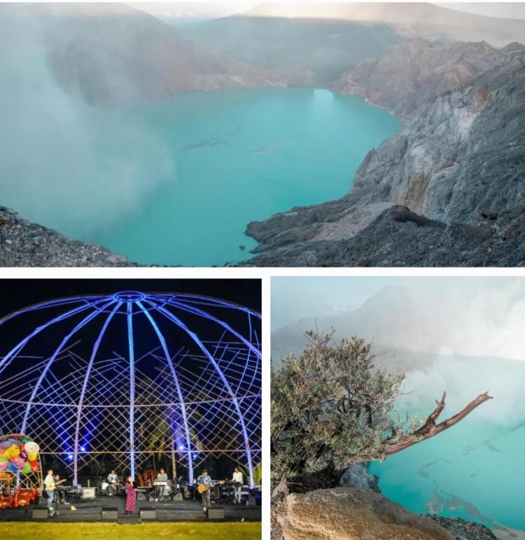 Wisata Alam Geopark Ijen, Menikmati Fenomena Alam Blue Fire yang Spektakuler