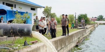 Zakiyuddin Pastikan Pompa Baru Beroperasi Atasi Genangan di Kolam Retensi Martubung