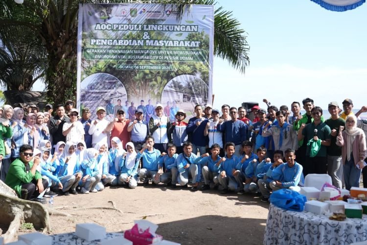 Selamatkan Pesisir Mundam-Dumai, Riau, UPER Galang Kolaborasi dengan Industri dan Pemerintah Daerah