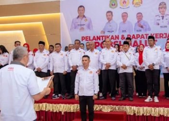 Sekjen PB POBSI Lantik Pengurus POBSI Maluku Utara Periode 2024–2028