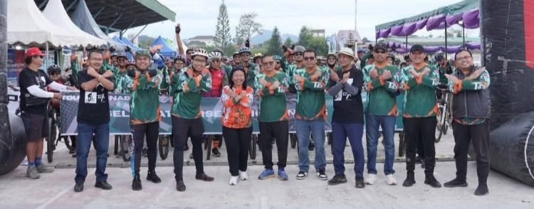 800 Peserta Ikuti Karo Tour de Sinabung X 2025