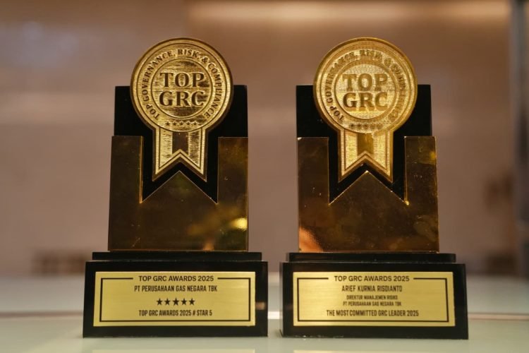 Komitmen Nyata Terapkan GRC dalam Bisnis, PGN Raih TOP GRC Award 2025