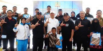 Semarakkan Haornas ke-42, Pemkab Langkat Selenggarakan Jalan Santai dan Apresiasi Atlet Berprestasi