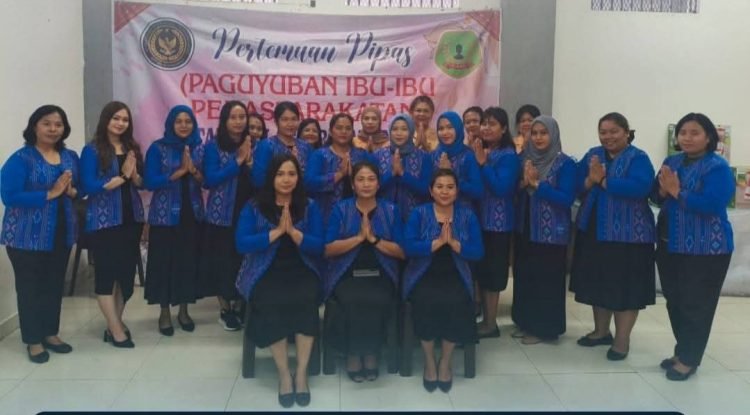 Pertemuan Rutin Dharma Wanita Rutan Kabanjahe, Ketua DWP: Istri Berperan Dukung Kinerja Suami