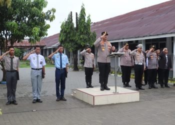 Cegah Kenakalan Remaja, Kapolres Langkat Beri Pesan Penting ke Pelajar Putra Jaya Jabal Rahmah
