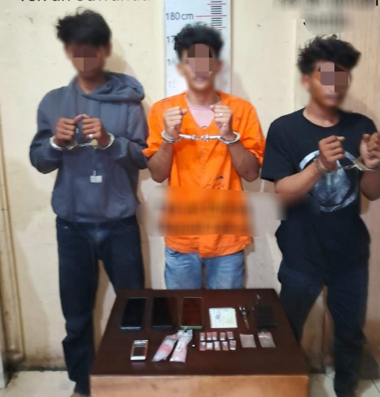 Sat Narkoba Polres Langkat Kembali Amankan Tiga Pemilik Sabu