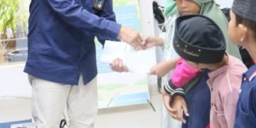 PLTU Pangkalan Susu Gelar Santunan Anak Yatim Bersama Masyarakat