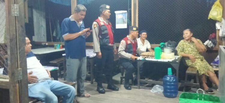 Sat Samapta Polres Langkat Patroli Malam, Antisipasi Tindak Kejahatan