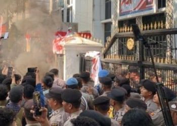 Pasca Demo, Tiga Personel Polrestatabes Medan Terluka