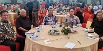 Bupati dan Wakil Bupati Karo Menghadiri Kerja Tahun Merdang Merdem Kuta Medan Tahun 2025