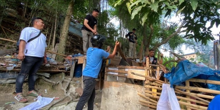 Polrestabes Medan Gerebek Sarang Narkoba Medan Denai