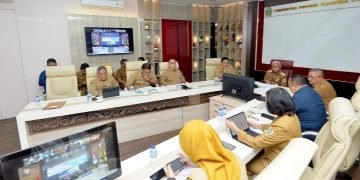 Rakor Bersama Mendagri, Wagub Sumut Instruksikan Jajaran Tingkatkan Koordinasi dan Kolaborasi 
