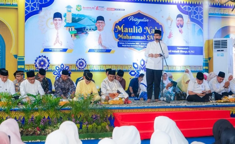 Wali Kota Medan: Teladan Nabi Muhammad SAW Kunci Membangun Keluarga dan Masyarakat yang Harmonis