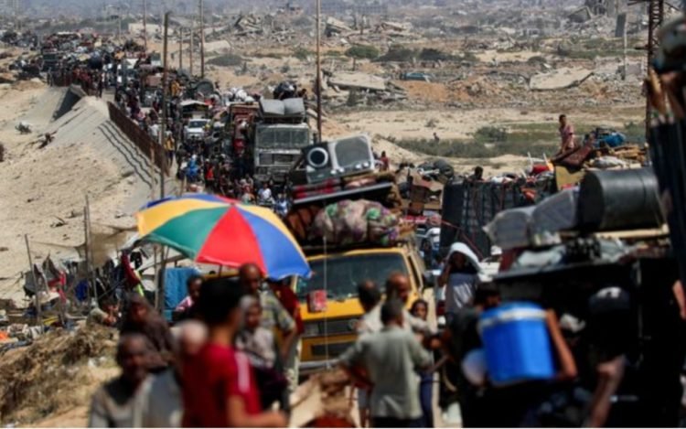 Zionis Israel Bombardir Gaza, Ribuan Warga Palestina Mengungsi