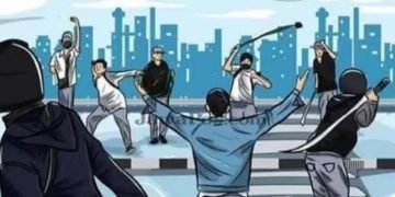 Tawuran di Pekan Labuhan, Remaja Tewas Ditembak