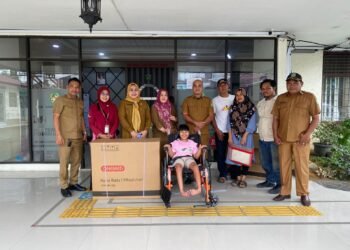 Dinas Sosial Medan Salurkan Alat Bantu bagi Penyandang Disabilitas