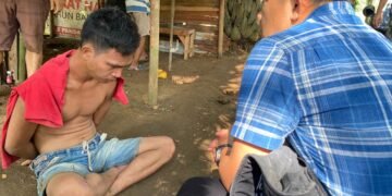Nyamar Gunakan Betor, Sarang Narkoba Perkebunan Sawit di Pancurbatu Digerebek