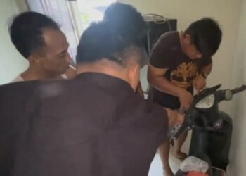 Polrestabes Medan Ringkus 5 Sindikat Scammer Pengedar Sabu