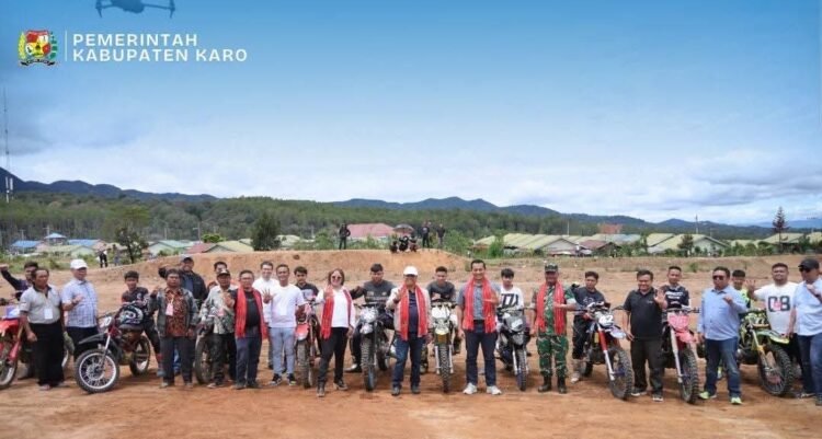 Buka Ajenta Motocross Siosar, Bupati Karo: Dorong Minat dan Prestasi