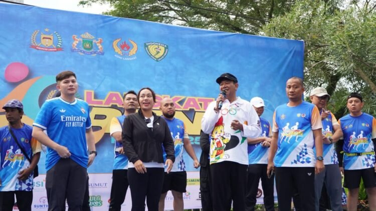 Zita Anjani & Syah Afandin Lepas 3.350 Peserta Langkat Run Fest 2025