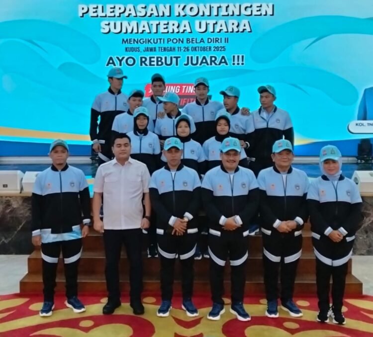 PON Beladiri Kudus 2025, PJSI Sumut Turunkan 16 Atlet